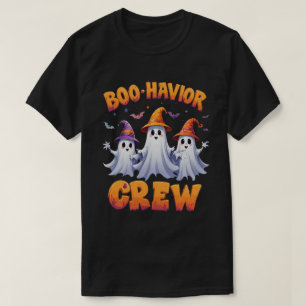 Behaviour Analyst Halloween ABA Ghost Boo-havior  T-Shirt