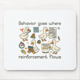 Behaviour Analyst Silly Goose Rbt Aba Therapy Sped Mouse Pad