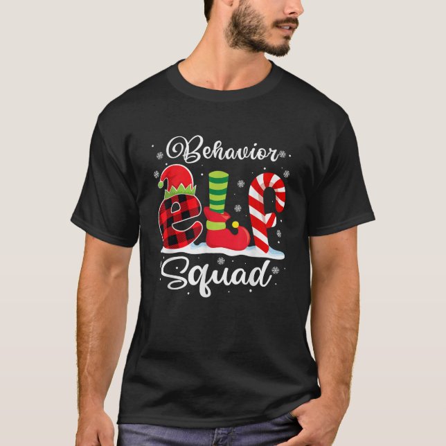 Behaviour Elf Squad Christmas Behaviour Tech Match T-Shirt (Front)