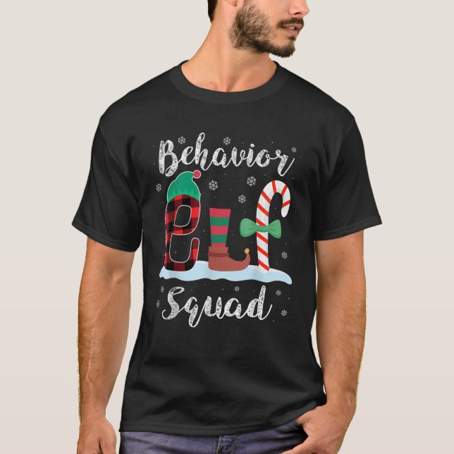 Behaviour Elf Squad Christmas Behaviour Tech Match T-Shirt (Front)