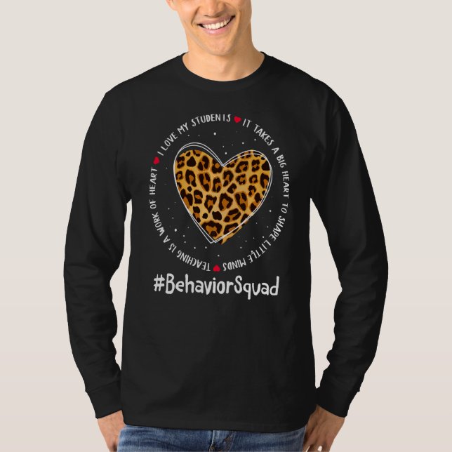 Behaviour Squad Admin Appreciation Week Back To Sc T-Shirt (Front)