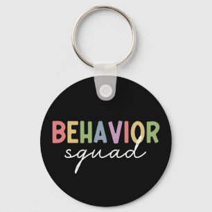 Behaviour Squad   Behaviour Therapist ABA Therapis Key Ring