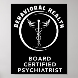 Behavioural And Mental Health Board Certified Psyc Poster
