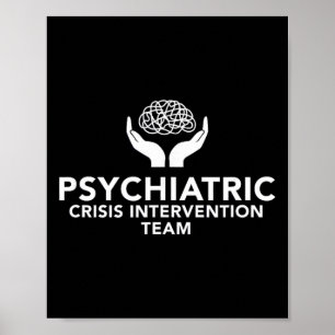 Behavioural And Mental Health Crisis Intervention Poster