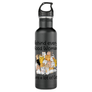 Behind Alot off Cats  710 Ml Water Bottle