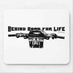 Behind Bars For Life – Motocross Mouse Pad
