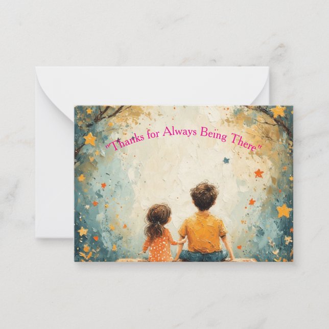 Behind every great kid is an even greater Dad. Card (Front)