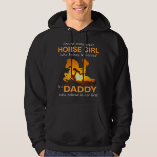 Behind Every Horse Girl Who Believes In Herself Is Hoodie