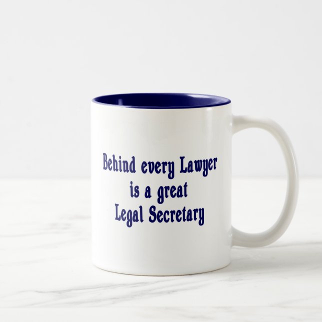 Behind Every Lawyer - Paralegal Mug (Right)