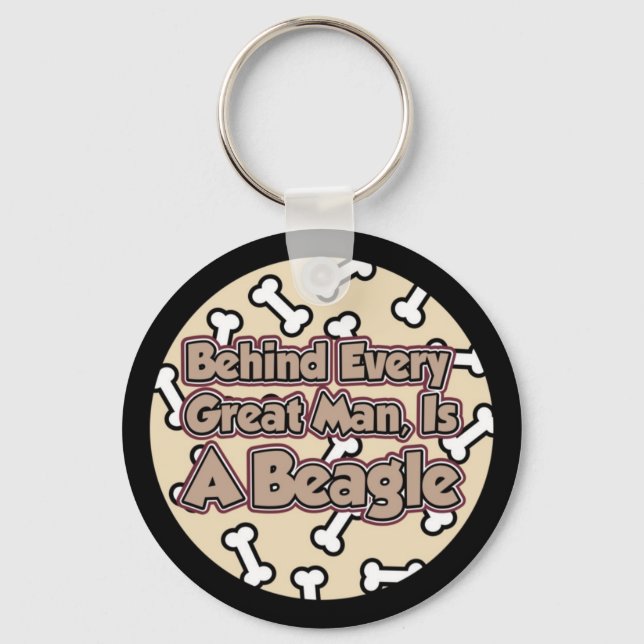 Behind Every Man Key Ring (Front)