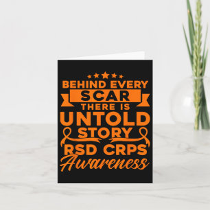 Behind Every Scar Rsd Crps Awareness Card