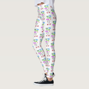Behind Every Successful Woman Is Herself Leggings