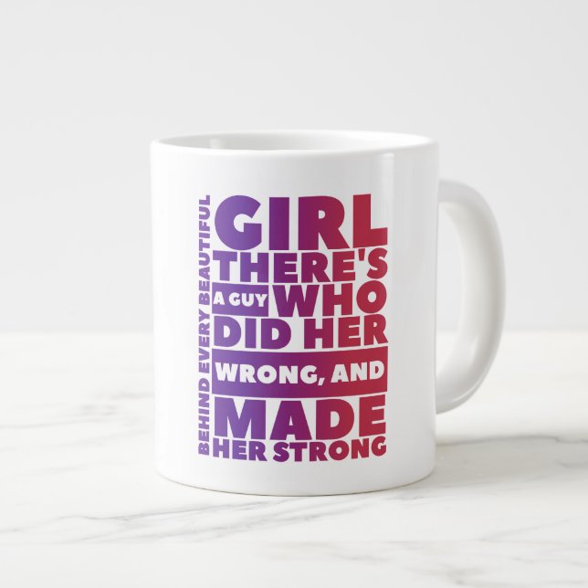Behind  - Gift Jumbo Mug (Front Right)