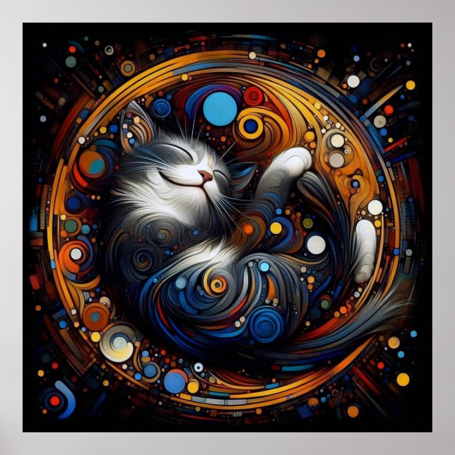 "Behind My Back" - Purrfectly Ignored Poster (Front)