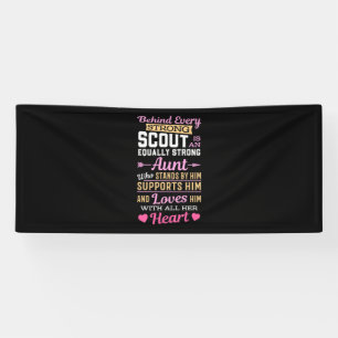Behind Scout Is A Strong Aunt Banner