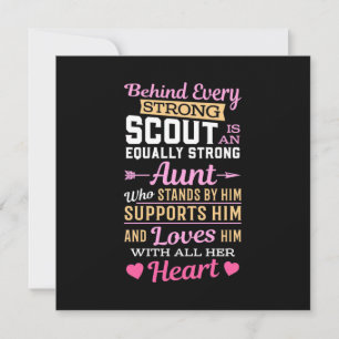Behind Scout Is A Strong Aunt Invitation