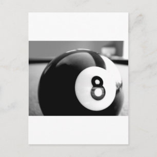 Behind the 8-Ball, Eight Ball Postcard