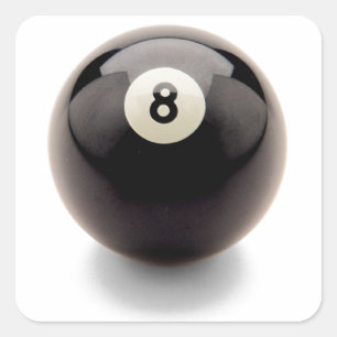 Behind the 8 ball eight pool billiards stickers