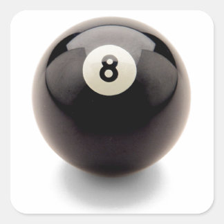 Behind the 8 ball eight pool billiards stickers