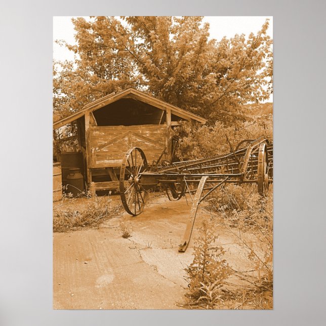 Behind the Barn Poster (Front)