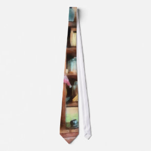 Behind the Counter at the General Store Tie
