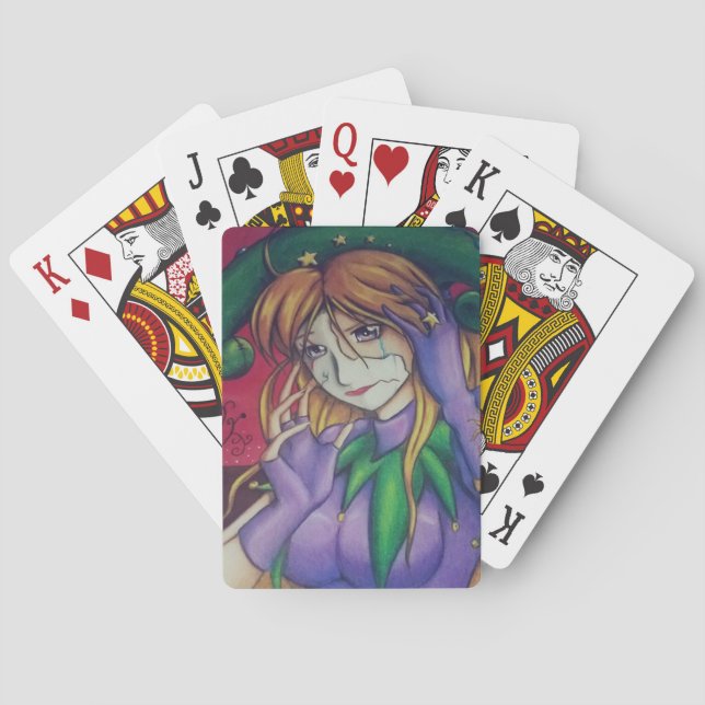 Behind the Mask Playing Cards (Back)