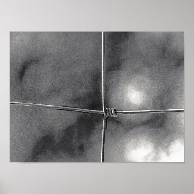  Behind the wire Poster (Front)
