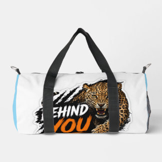 Behind You Leopard Duffle Bag