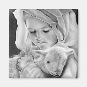 Behold The Lamb Of God Magnet