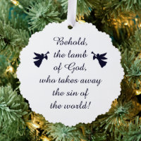 Behold the lamb of God Minimalist
