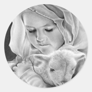Behold The Lamb Of God Sticker