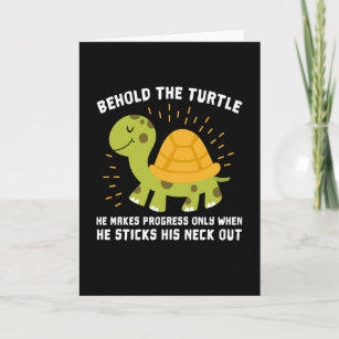 Behold The Turtle Turtles Card