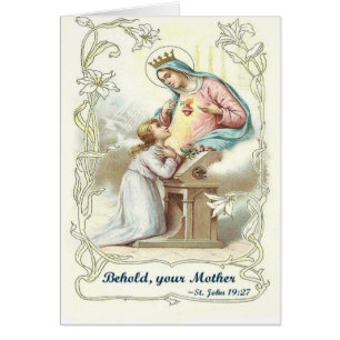 'Behold Your Mother' Blessed Virgin Mary Items