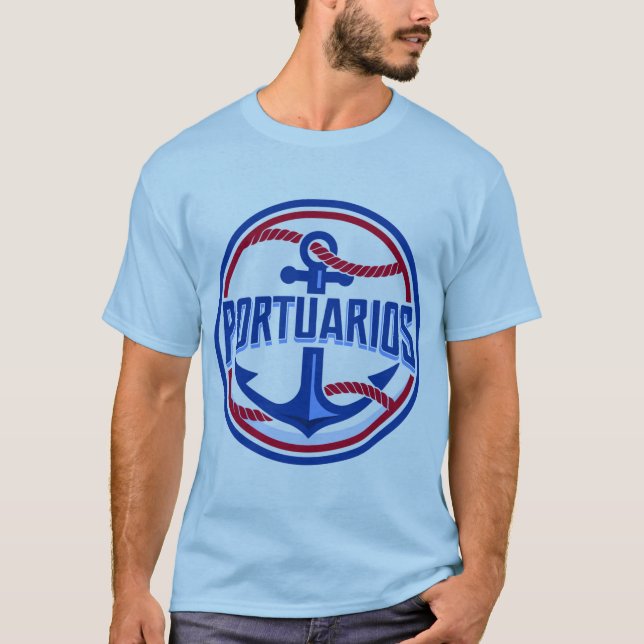 Beibol Cuba Portuarios Habana T-Shirt (Front)
