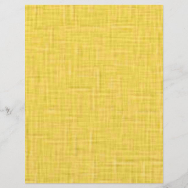 beige001-yellow YELLOW WHITE CLOTH TEXTURES DIGITA Flyer (Front)