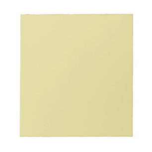 Beige 5.5" x 6" Notepad - 40 pages