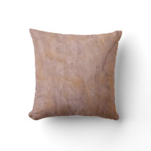 Beige, A Gel Print Abstract Pillow