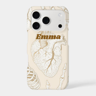 Beige Anatomy Skeleton Medical Aesthetic Design