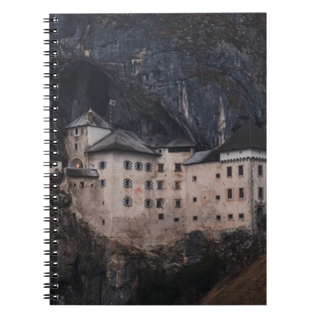 BEIGE AND BLACK CONCRETE HOUSE NOTEBOOK (Front)
