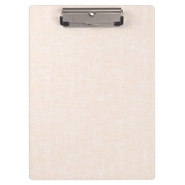 Beige and peach texture with white.  clipboard (Front)