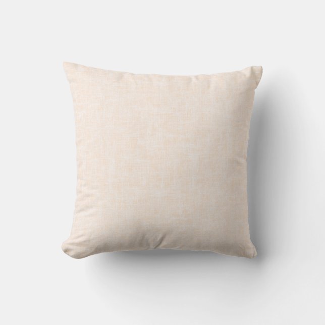 Beige and peach texture with white. cushion (Front)