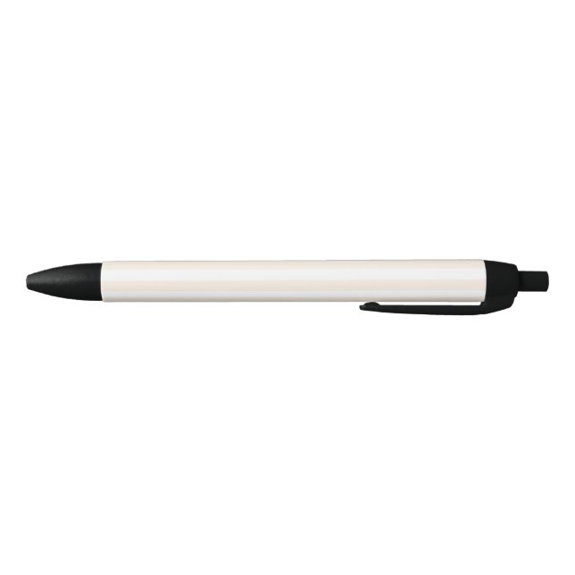 Beige and white candy stripes black ink pen (Bottom)