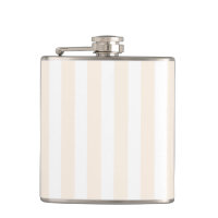 Beige and white candy stripes