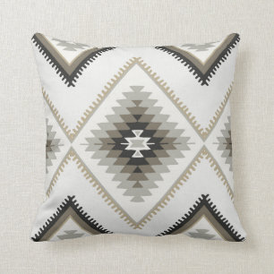 Beige Aztec Cushion