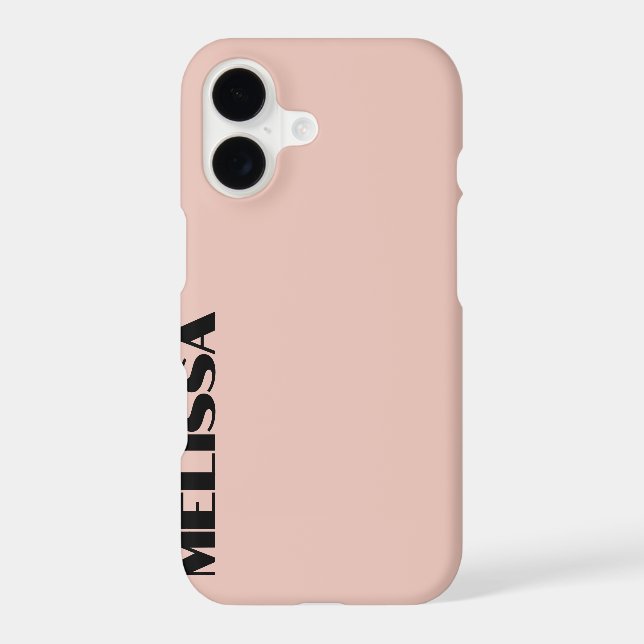 Beige Black Bold Typography (Back)