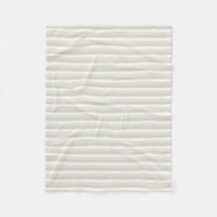 Beige Brown Stripes Modern Template Elegant Colour Fleece Blanket