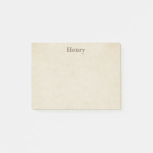 Beige Classic Post-it Notes