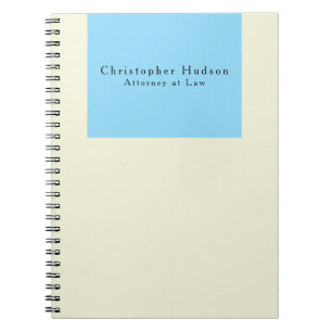 Beige Colour Simple Plain Minimalist Notebook