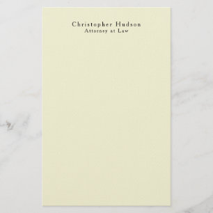 Beige Colour Simple Plain Minimalist Stationery