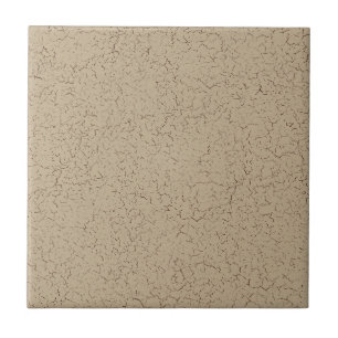 Beige Crackle Glaze Solid Colour Tile